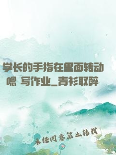 学长的手指在里面转动 嗯 写作业